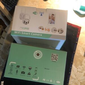 Security cameras 1080 p indoor & outdoor (waterproof) 2 way speakers - new